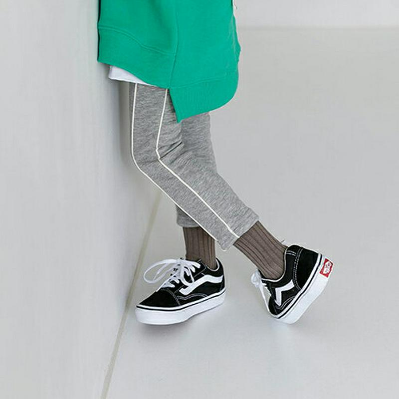 【キッズ20%OFF】サイドラインファーライニングレギンス(junior)・u08447 キッズ【3~8才】【pt】【レギンス 