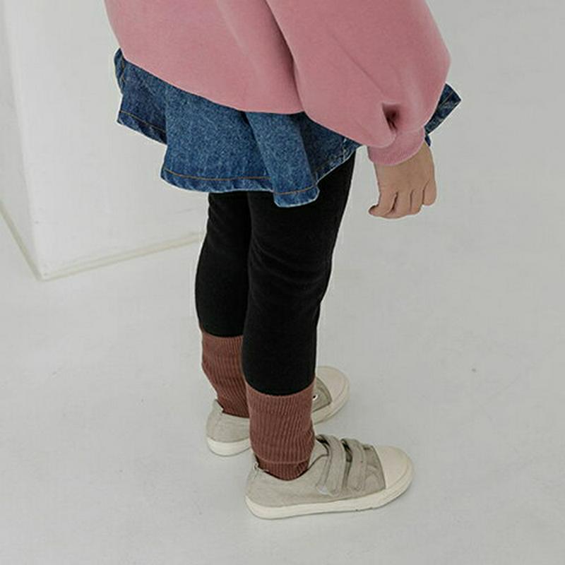 【キッズ20%OFF】デニムスカートレギンス(kids)・u08445 キッズ【3~8才】【pt】【スカートレギンス スカート 