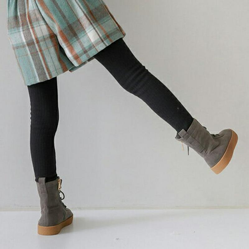 【キッズ20%OFF】裏起毛テクスチャーレギンス(ジュニア)・u08277 キッズ【9~17才】【pt】【レギンス パンツ ズボ