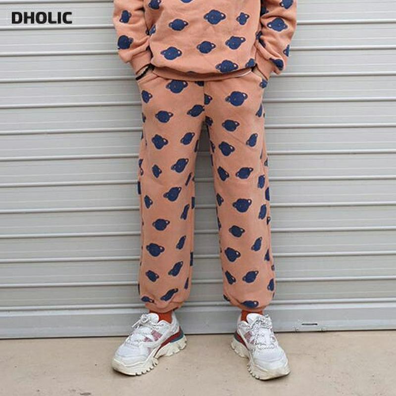 【キッズ20%OFF】裏起毛パターンパンツ(junior)・u08371 キッズ【9~17才】【pt】【パンツ ズボン ロングパ