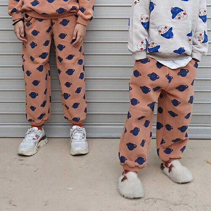 【キッズ20%OFF】裏起毛パターンパンツ(junior)・u08371 キッズ【9~17才】【pt】【パンツ ズボン ロングパ