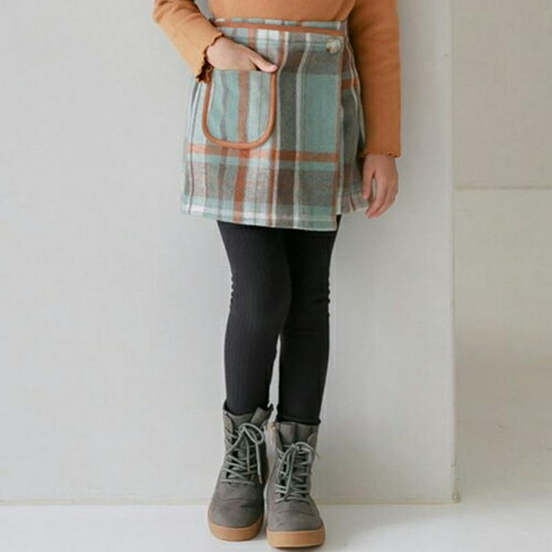 【キッズ20%OFF】チェックキュロットパンツ(ジュニア)・u08267 キッズ【9~17才】【pt】【キュロットパンツ キュロ