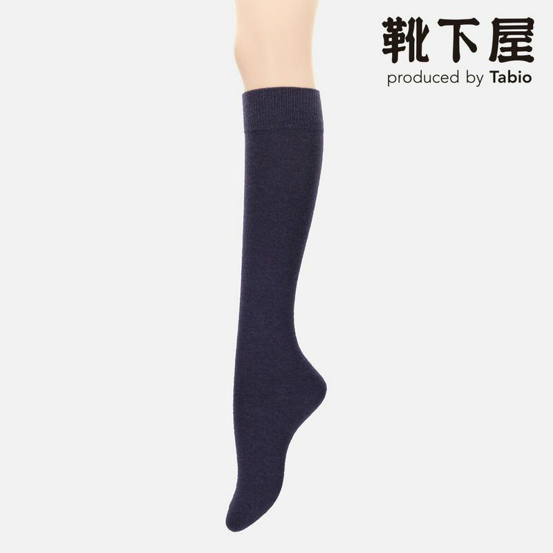 【あす楽】【Tabio】 ウール無地ハイソックス / 靴下屋 靴下 タビオ くつ下 ハイ レディース 日本製