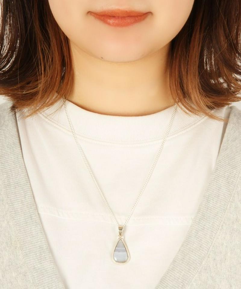 【フランス買付一点もの】ブルーレースネックレス