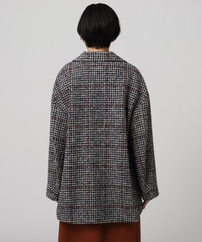 ナリヤループチェックコート