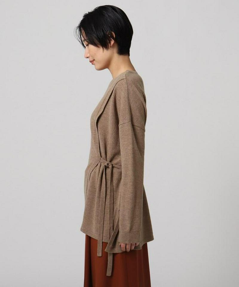 ジョイントウールラップ風プルオーバー