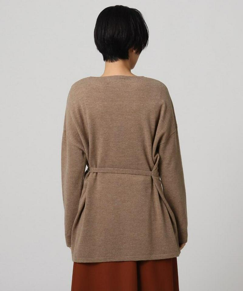 ジョイントウールラップ風プルオーバー