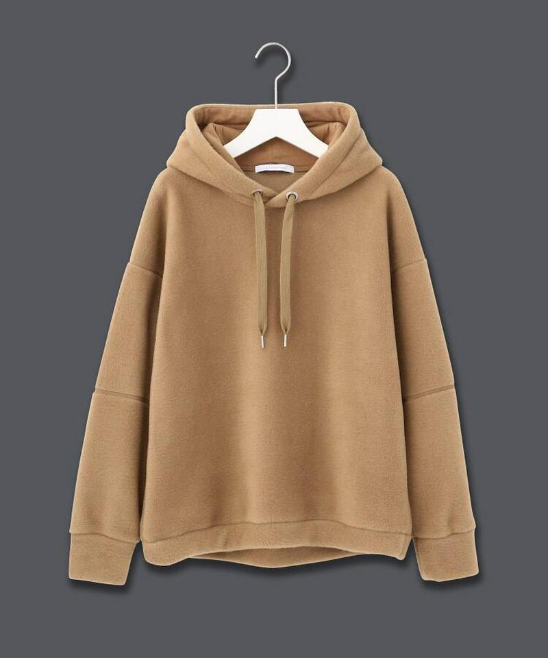 エシカルフリースフードプルオーバー