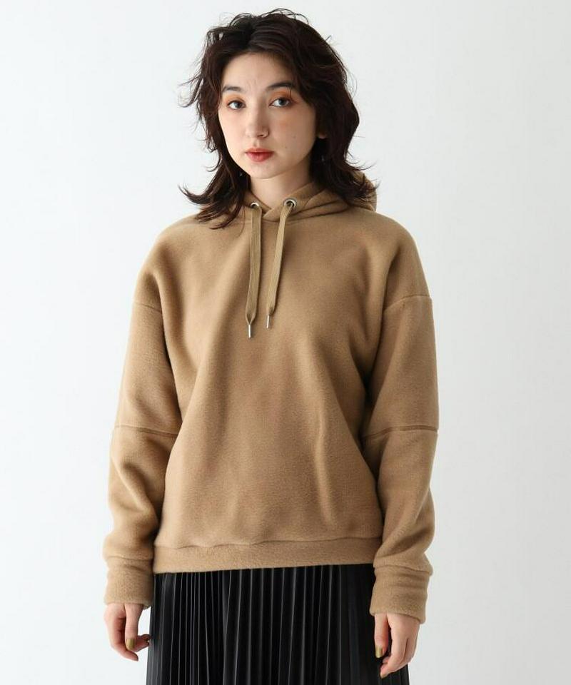 エシカルフリースフードプルオーバー