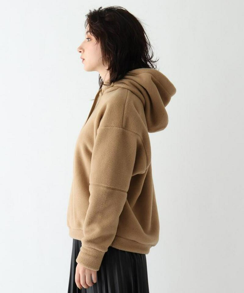 エシカルフリースフードプルオーバー