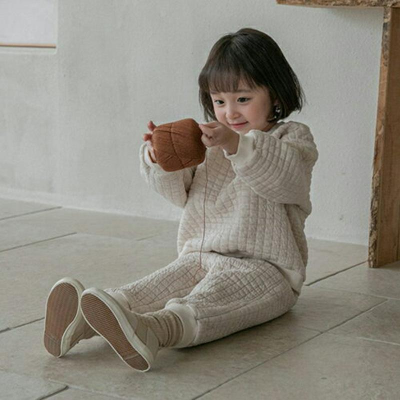 【キッズ20%OFF】キューブスウェット上下SET・u08683 キッズ【3~8才】【set】【セットアップ setup 上下 