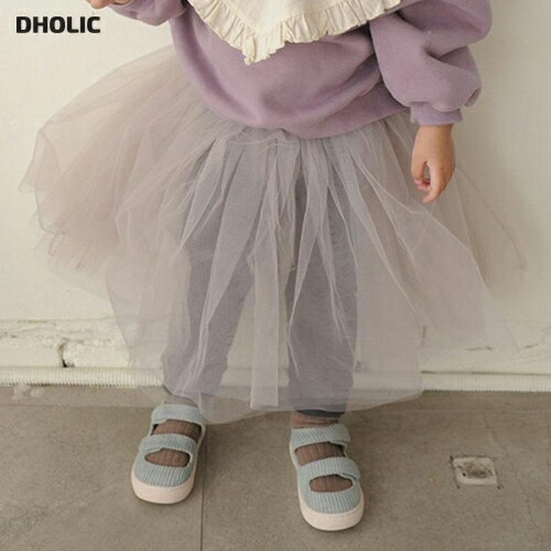 【キッズ20%OFF】チュールレギンススカート・u08533 キッズ【3~8才】【sk】【レギンススカート レギンス スカート 