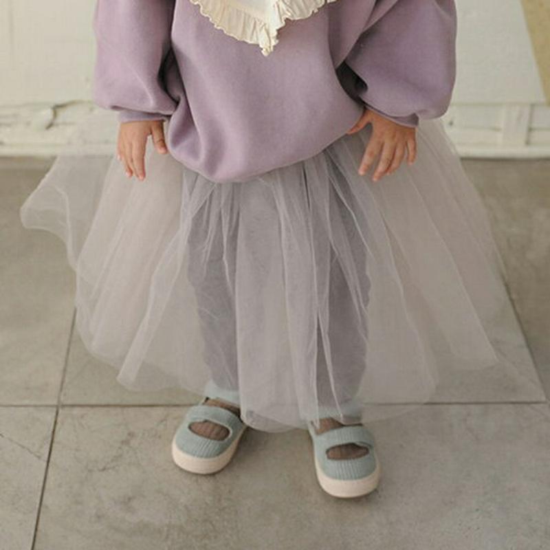 【キッズ20%OFF】チュールレギンススカート・u08533 キッズ【3~8才】【sk】【レギンススカート レギンス スカート 
