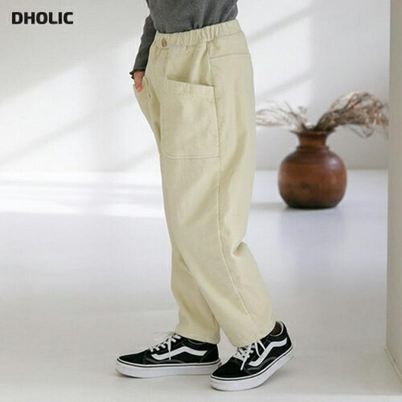 【キッズ20%OFF】裏起毛ポケットパンツ(junior)・u08272 キッズ【9~17才】【pt】【パンツ ズボン ロングパ