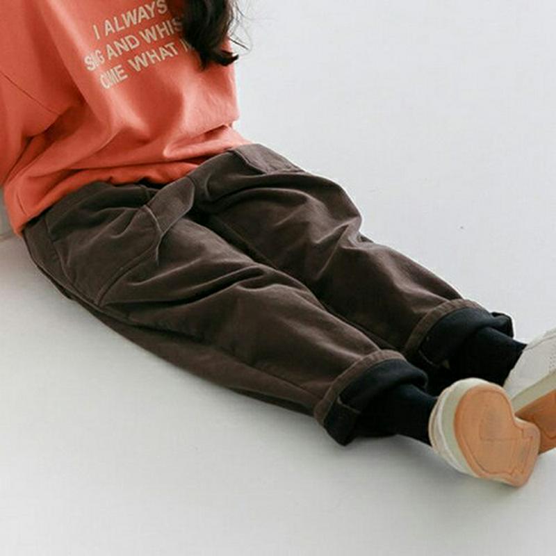 【キッズ20%OFF】裏起毛ポケットパンツ(junior)・u08272 キッズ【9~17才】【pt】【パンツ ズボン ロングパ