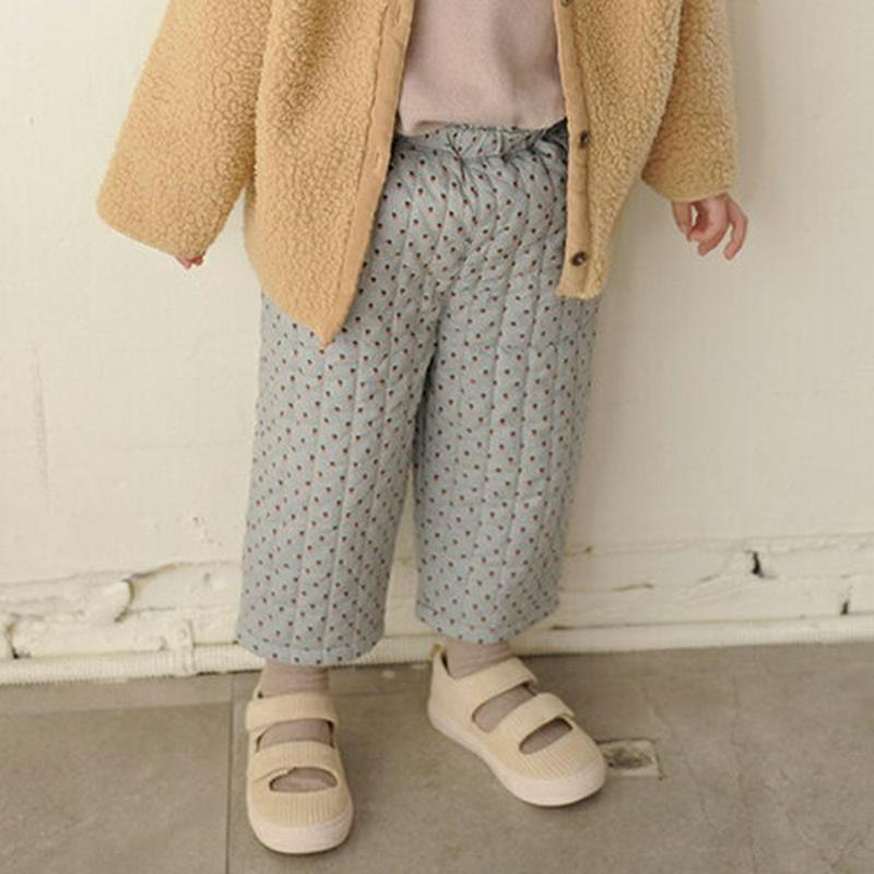 【キッズ20%OFF】キャロットキルティングパンツ・u08529 キッズ【3~8才】【pt】【パンツ ズボン ロングパンツ 長ズ