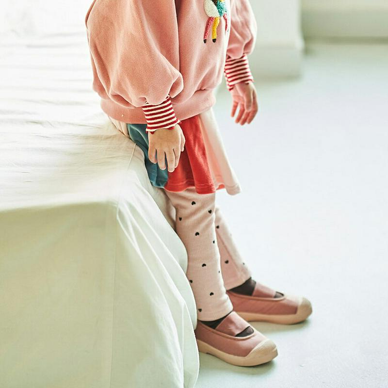 【只今30%OFF】カラフルスカートレギンス(kids)・u08806 キッズ【3~8才】【sk】【スカートレギンス スカート レギンス カラフル ポップ カジュアル ラフ 女の子 ハート 春 秋 韓国 韓国子供服 子供 こども 子供服 こども服】【KIDS】