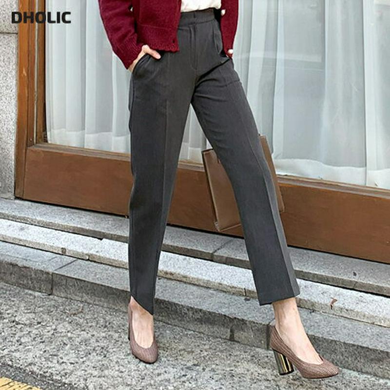 【新作10%OFF】裏起毛ポケットパンツ・全3色・b61760 レディース【pt】【韓国 ファッション ボトムス ズボン パンツ