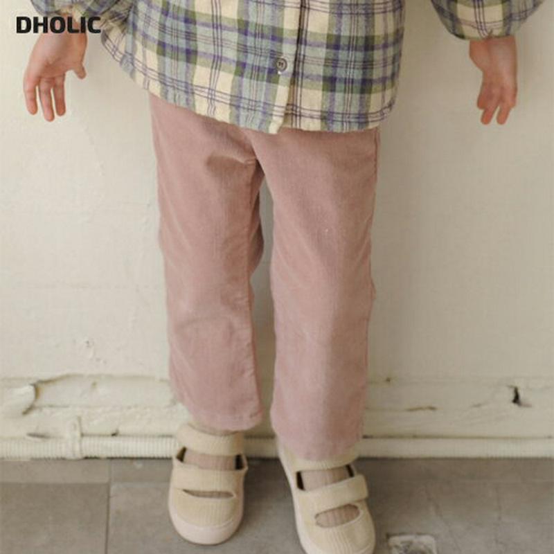【キッズ20%OFF】コーデュロイブーツカットパンツ・u08521 キッズ【3~8才】【pt】【パンツ ズボン ロングパンツ 長
