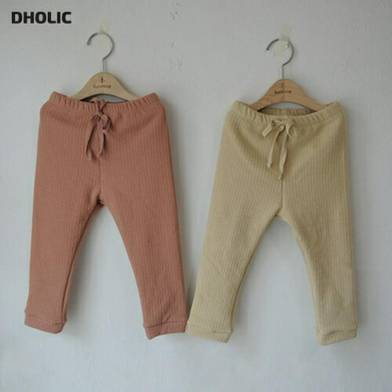 【キッズ20%OFF】リボンテクスチャーレギンス・u08551 キッズ【3~8才】【pt】【レギンス パンツ ズボン 単色 無地