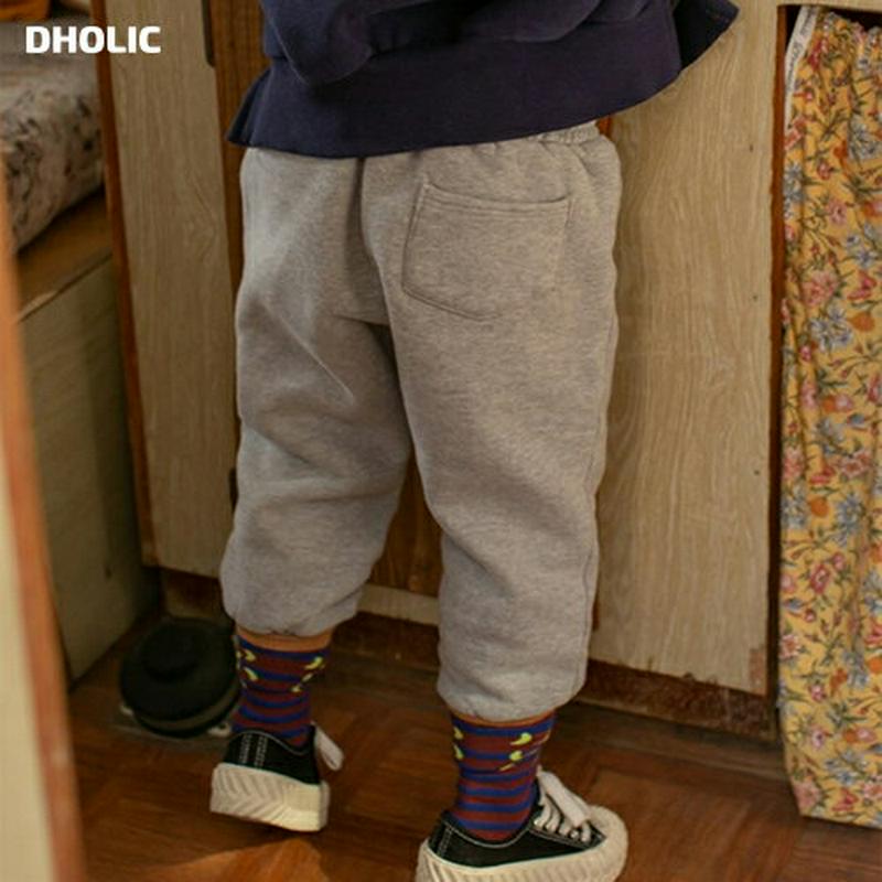 【キッズ20%OFF】裏起毛ポケットパンツ(kids)・u08555 キッズ【3~8才】【pt】【パンツ ズボン ロングパンツ 