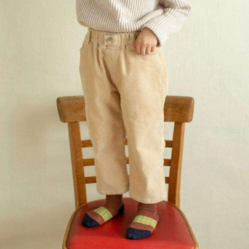 【キッズ20%OFF】コーデュロイパンツ(kids)・u08578 キッズ【3~8才】【pt】【パンツ ズボン ロングパンツ 長