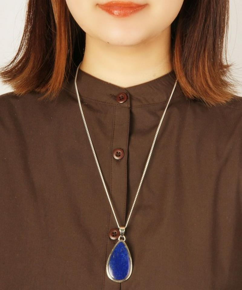 【厳選のフランス買付】ラピスラズリネックレス