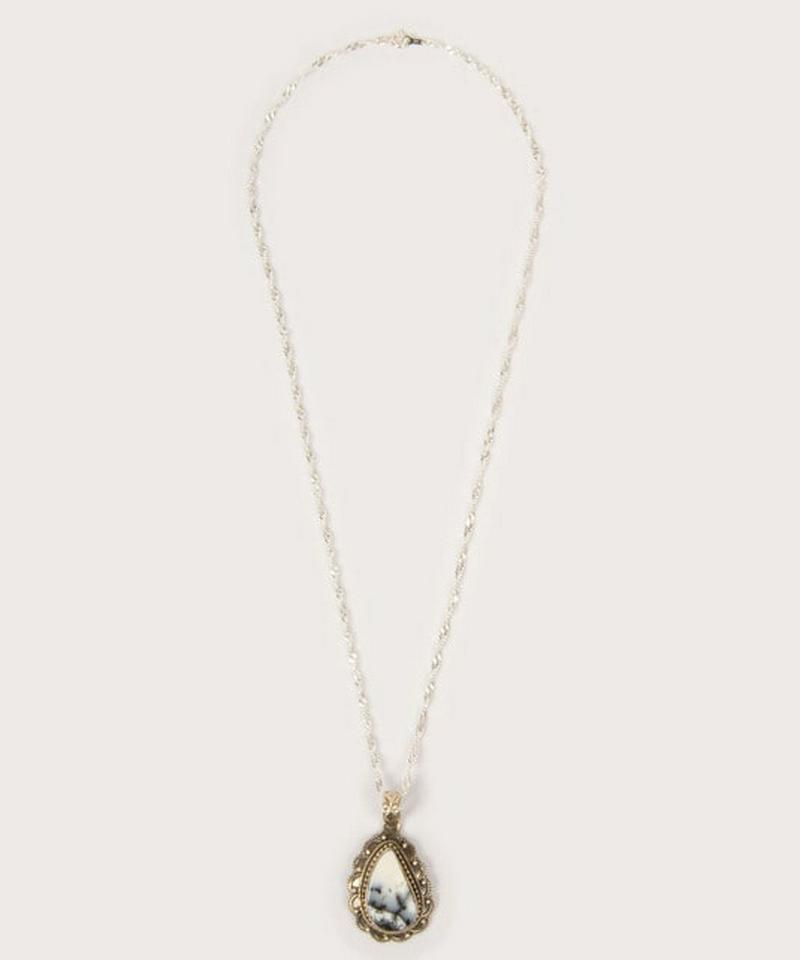 【厳選のフランス買付】デントリティクアゲートネックレス