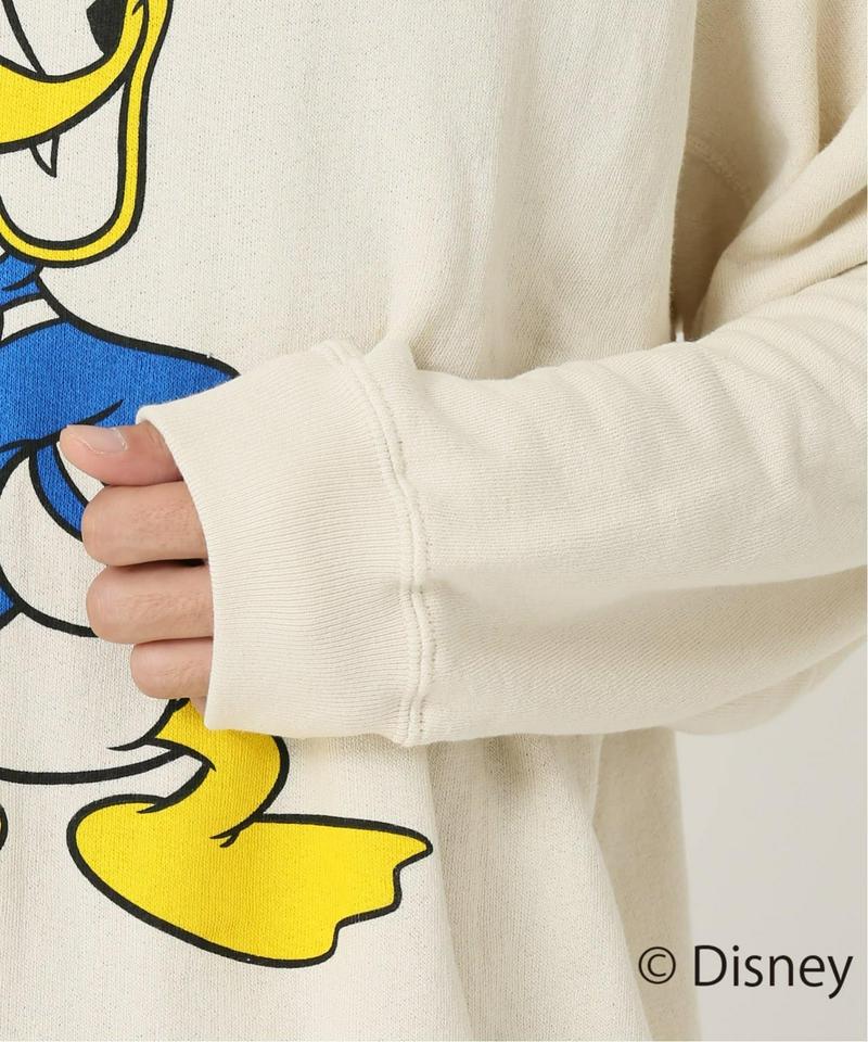 【DISNEY Collection / ディズニー】"DONALD"別注スウェット（JOURNAL STANDARD relume）