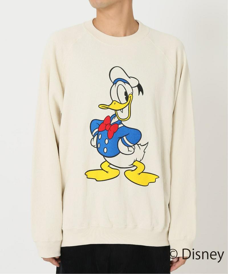 【DISNEY Collection / ディズニー】"DONALD"別注スウェット（JOURNAL STANDARD relume）