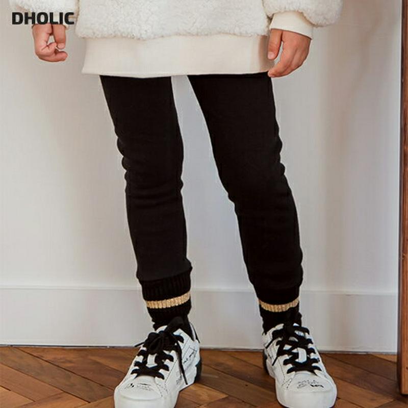 リブラインレギンス・p008646 キッズ【3~8才】【pt】【レギンス パンツ ズボン ロングパンツ 長ズボン スポーティー カジュアル ラフ 女の子 男の子 秋 冬 韓国 韓国子供服 子供 こども 子供服 こども服】【KIDS】