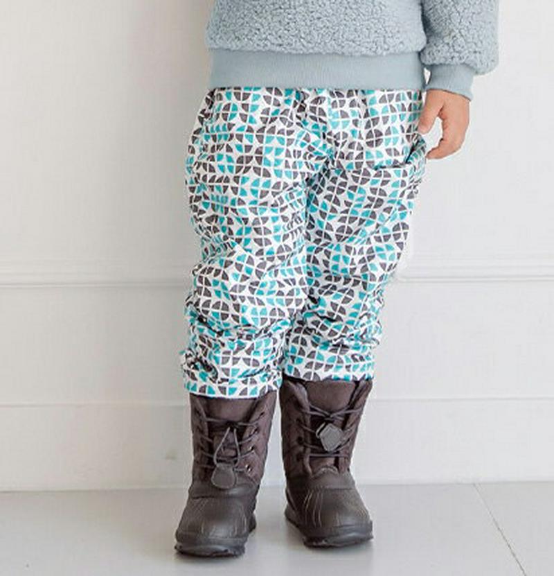 スノーパンツ・p008656 キッズ【3~8才】【pt】【パンツ ズボン ロングパンツ 長ズボン 総柄 カジュアル ラフ ウエストゴム 女の子 男の子 冬 韓国 韓国子供服 子供 こども 子供服 こども服】【KIDS】