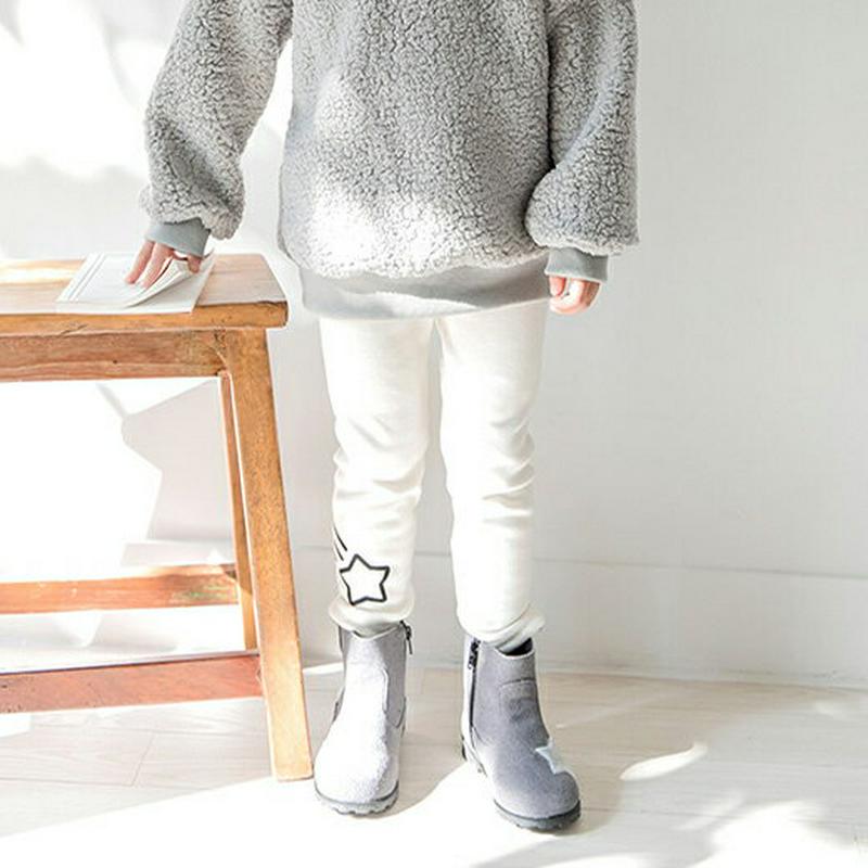 スターレギンスパンツ・p008661 キッズ【3~8才】【pt】【レギンス パンツ ズボン ロングパンツ 長ズボン 星 カジュアル ラフ ダンス 女の子 男の子 秋 冬 韓国 韓国子供服 子供 こども 子供服 こども服】【KIDS】