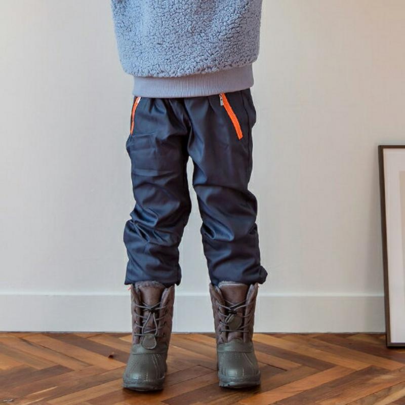 ベーシックスノーパンツ・p008653 キッズ【3~8才】【pt】【パンツ ズボン ロングパンツ 長ズボン ウエストゴム ベーシック シンプル カジュアル ラフ 女の子 男の子 冬 韓国 韓国子供服 子供 こども 子供服 こども服】【KIDS】