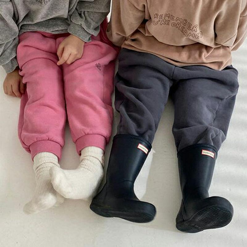 【キッズ20%OFF】2TYPEジョガーパンツ(Junior)・u08502 キッズ【9~17才】【pt】【パンツ ズボン ロングパンツ 長ズボン ジョガーパンツ ボーダー 柄 単色 無地 シンプル 女の子 男の子 秋 冬 韓国 韓国子供服 子供 こども 子供服 こども服】【KIDS】