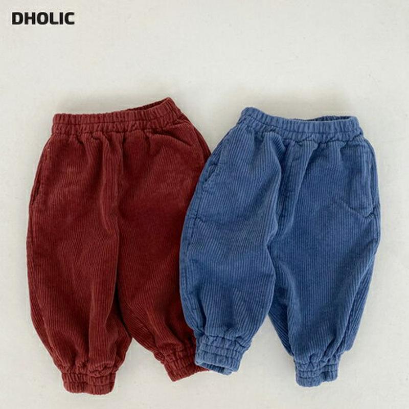 【キッズ20%OFF】コーデュロイジョガーパンツ(Junior)・u08493 キッズ【9~17才】【pt】【パンツ ズボン ロングパンツ 長ズボン ジョガーパンツ コーデュロイ 単色 無地 シンプル カジュアル 女の子 男の子 秋 冬 韓国 韓国子供服 子供 こども 子供服 こども服】【KIDS】