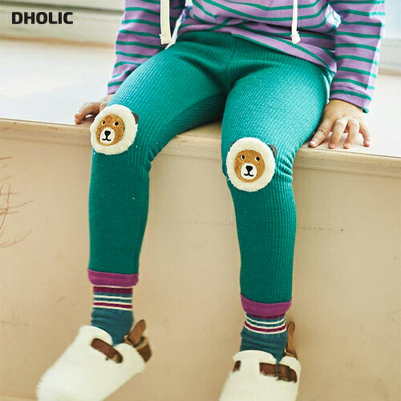 【キッズ20%OFF】裏起毛くまレギンス(kids)・u08777 キッズ【3~8才】【pt】【レギンス パンツ ズボン クマ くま 裏起毛 カジュアル 可愛い かわいい 女の子 男の子 冬 韓国 韓国子供服 子供 こども 子供服 こども服】【KIDS】