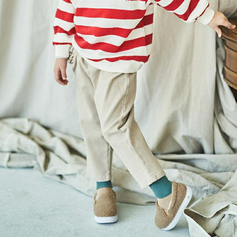 【キッズ20%OFF】裏起毛くまポケットパンツ(kids)・u08814 キッズ【3~8才】【pt】【パンツ ズボン ロングパンツ 長ズボン 裏起毛 くま クマ 可愛い かわいい 女の子 男の子 冬 韓国 韓国子供服 子供 こども 子供服 こども服】【KIDS】