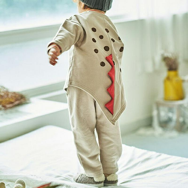 裏起毛ダイナソースウェット上下SET(junior)・u08796 キッズ【3~8才】【set】【セットアップ setup トップス スウェット トレーナー 長袖 パンツ ズボン 裏起毛 恐竜 カジュアル 女の子 男の子 冬 韓国 韓国子供服 子供 こども 子供服 こども服】【KIDS】