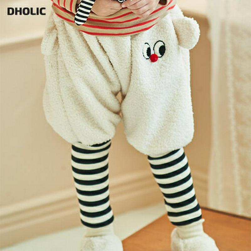 【キッズ20%OFF】レイヤードボアパンツ(kids)・u08808 キッズ【3~8才】【pt】【ボアパンツ パンツ ズボン ボア レイヤード ボーダー 柄 カジュアル 可愛い かわいい 女の子 男の子 冬 韓国 韓国子供服 子供 こども 子供服 こども服】【KIDS】
