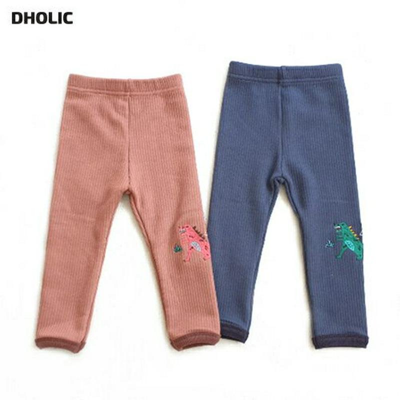 【只今30%OFF】裏起毛ダイナソーレギンス(kids)・u08785 キッズ【3~8才】【pt】【レギンス パンツ ズボン ロングパンツ 恐竜 ダイナソー 裏起毛 カジュアル ラフ 女の子 男の子 冬 韓国 韓国子供服 子供 こども 子供服 こども服】【KIDS】