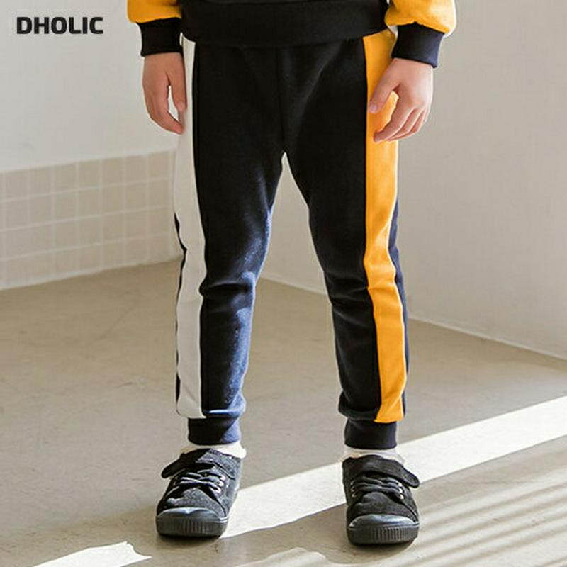 裏起毛配色トレーニングパンツ・p008662 キッズ【3~8才】【pt】【パンツ トレーニングパンツ トレーニング 運動 ランニング ダンス 裏起毛 カジュアル ラフ 女の子 男の子 冬 韓国 韓国子供服 子供 こども 子供服 こども服】【KIDS】