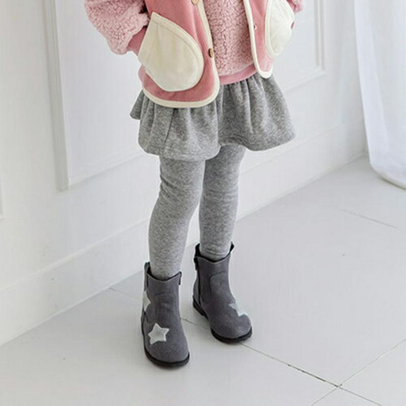 裏起毛スカートレギンスパンツ・p008667 キッズ【3~8才】【pt】【スカートレギンス スカート レギンス 裏起毛 単色 無地 シンプル カジュアル パンツ 女の子 冬 韓国 韓国子供服 子供 こども 子供服 こども服】【KIDS】