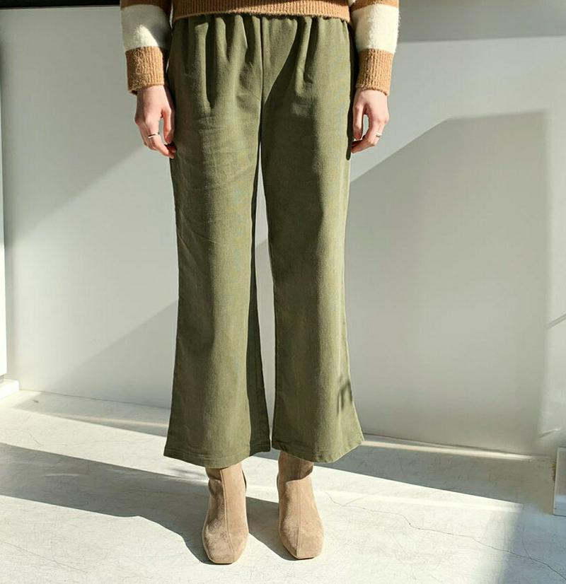 【新作10%OFF】コーデュロイワイドパンツ・全6色・t56276 レディース【pt】【韓国 ファッション ボトムス ズボン パンツ ロングパンツ ワイドパンツ コーデュロイ コーデュロイパンツ ウエストゴム ストリング シンプル 単色 無地 綿 コットン カジュアル ラフ 秋 冬】