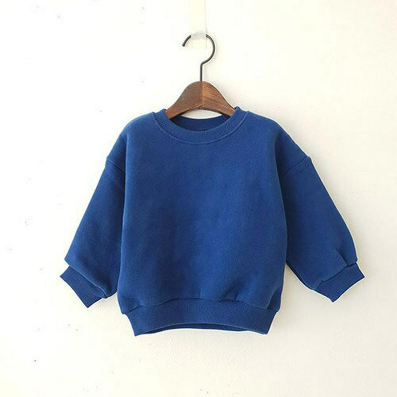【キッズ30%OFF】両起毛ベーシックスウェット・u09098 キッズ【3~8才】【tops】【トップス スウェット トレーナー 長袖 単色 無地 シンプル ベーシック 裏起毛 カジュアル ラフ 女の子 男の子 冬 韓国 韓国子供服 子供 こども 子供服 こども服】【KIDS】