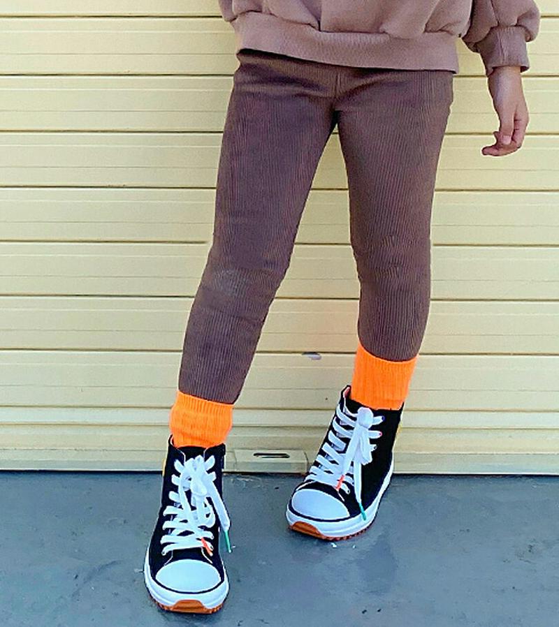 【キッズ20%OFF】ミンク起毛リブレギンス(kids)・u09190 キッズ【3~8才】【pt】【レギンス パンツ ズボン ロングパンツ 長ズボン リブレギンス リブ ミンク 起毛 カジュアル ラフ 女の子 男の子 冬 韓国 韓国子供服 子供 こども 子供服 こども服】【KIDS】