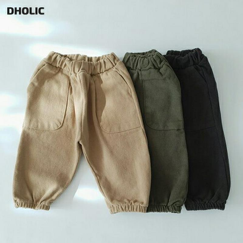 【キッズ30%OFF】裏起毛ポケットジョガーパンツ・u09110 キッズ【3~8才】【pt】【パンツ ズボン ロングパンツ 長ズボン ジョガーパンツ 裏起毛 単色 無地 シンプル カジュアル ラフ ウエストゴム 女の子 男の子 冬 韓国 韓国子供服 子供 こども 子供服 こども服】【KIDS】