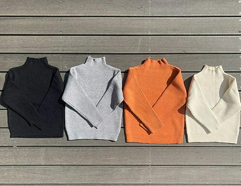 【キッズ20%OFF】ハイネックリブニット(kids)・u09113 キッズ【3~8才】【tops】【トップス ニット ニットトップス 長袖 ハイネック リブ リブトップス 単色 無地 シンプル ベーシック 女の子 男の子 秋 冬 韓国 韓国子供服 子供 こども 子供服 こども服】【KIDS】