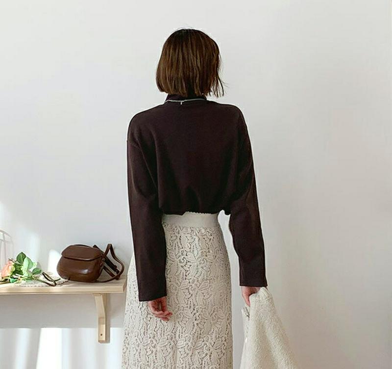 【新作10%OFF】裏起毛タートルネックTシャツ・全4色・b61860 レディース【tops】【韓国 ファッション トップス Tシャツ ロングスリーブ 長袖 タートルネック シンプル 単色 無地 カジュアル 裏起毛 スリット ベーシック ルーズ ゆったり ラフ 秋 冬】