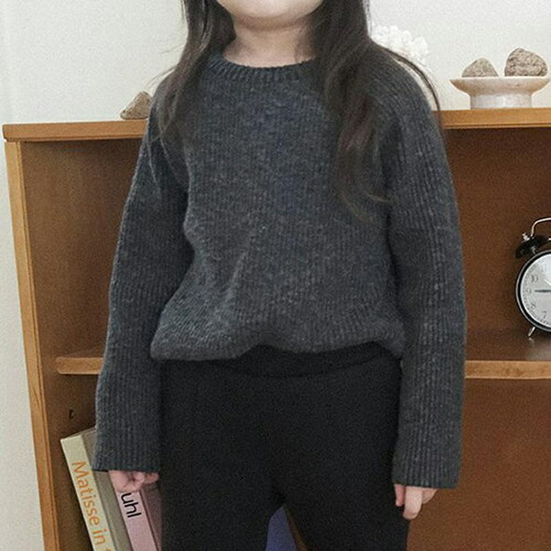 【キッズ30%OFF】コーデュロイ長袖Tシャツ(junior)・u08912 キッズ 【9~17才】【tops】【韓国 ファッション トップス Tシャツ カットソー ラウンドネック 長袖 無地 ベーシック　女の子 男の子 ユニセックス キッズ 子供 こども 子供服 通学 小学生 ジュニア 秋 冬】【KIDS】